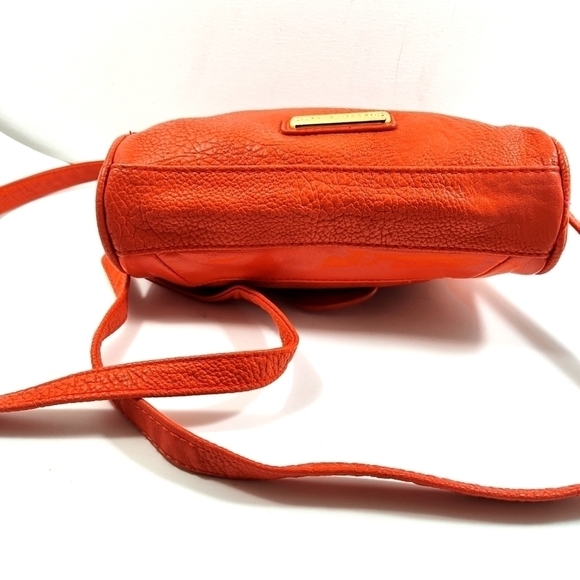 Vibrant Red Faux Leather Crossbody Bag with Buckle Detail – Everyday Shoulder Pu - Picture 6 of 6